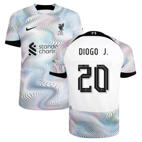maglietta liverpool diogo j away 2022-23