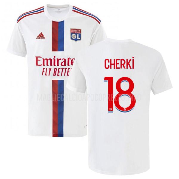 maglietta lyon cherki home 2022-23