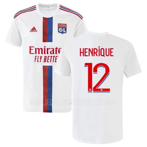 maglietta lyon henrique home 2022-23