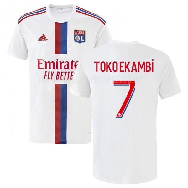 maglietta lyon tokoekambi home 2022-23