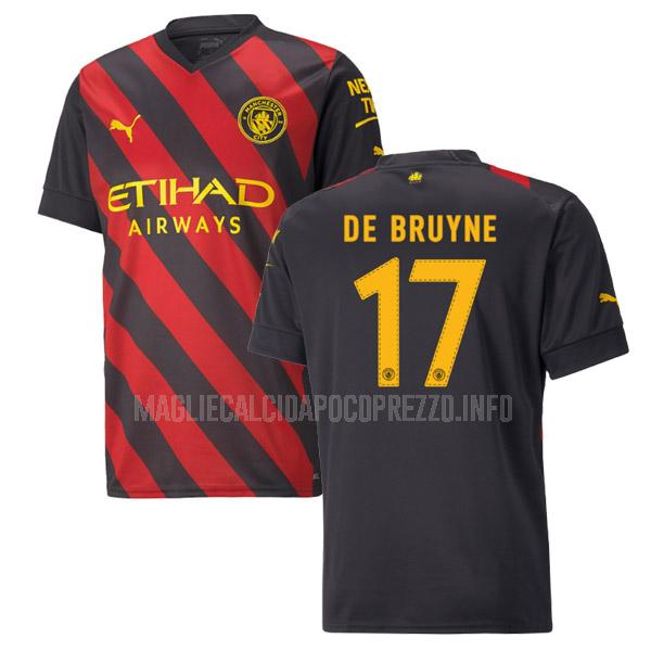 maglietta manchester city de bruyne away 2022-23