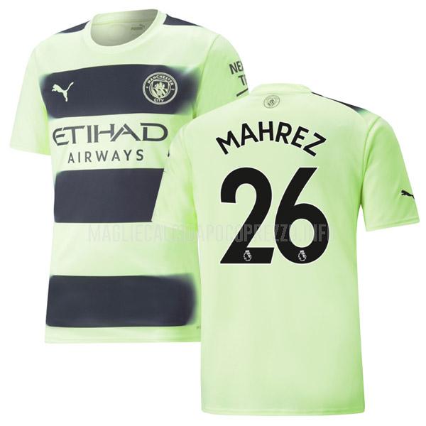 maglietta manchester city mahrez third 2022-23