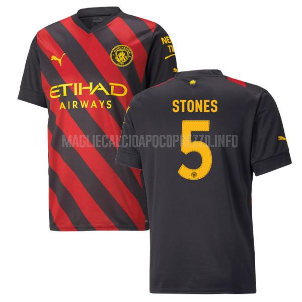 maglietta manchester city stones away 2022-23
