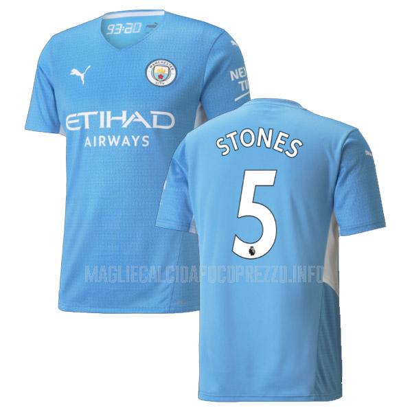 maglietta manchester city stones home 2021-22
