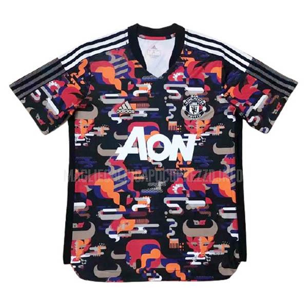 maglietta manchester united anno cinese nero 2021