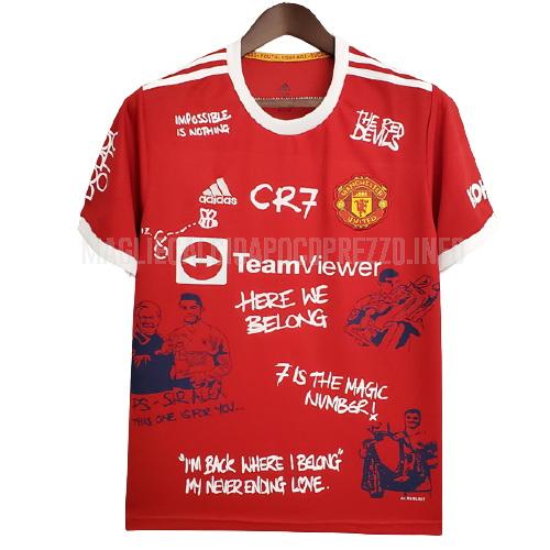 maglietta manchester united edizione ronaldo 2021-22