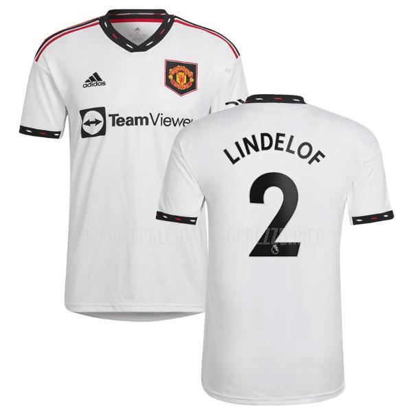 maglietta manchester united lindelof away 2022-23