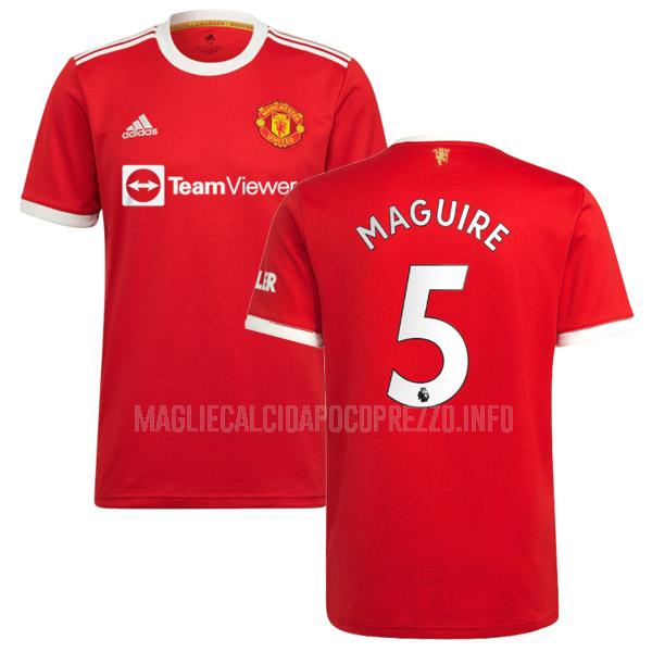 maglietta manchester united maguire home 2021-22