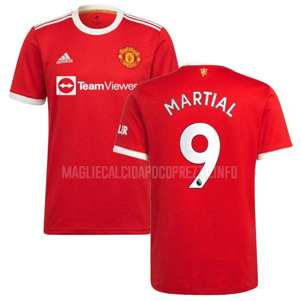 maglietta manchester united martial home 2021-22