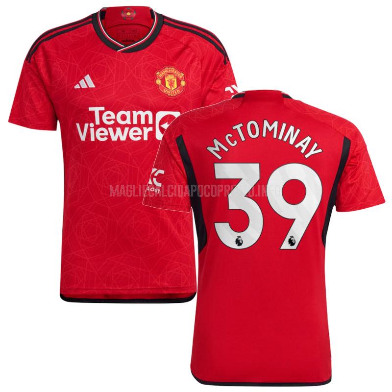 maglietta manchester united mctominay home 2023-24