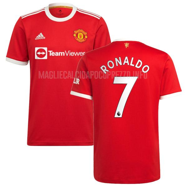 maglietta manchester united ronaldo home 2021-22
