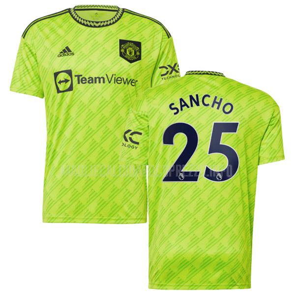 maglietta manchester united sancho third 2022-23