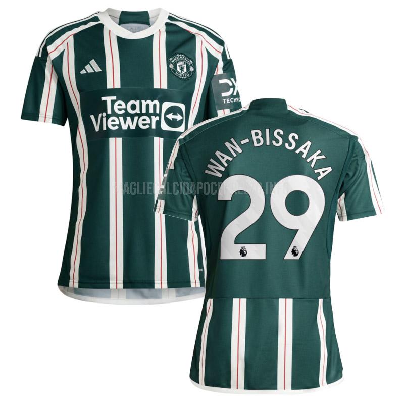maglietta manchester united wan-bissaka away 2023-24