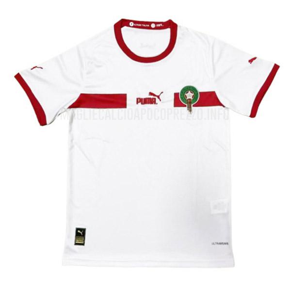 maglietta marocco bianco 2022-23