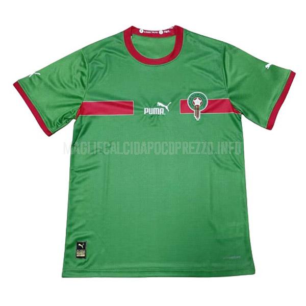 maglietta marocco verde 2022-23