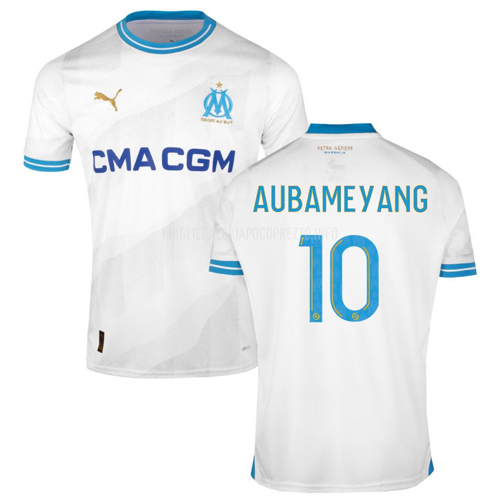 maglietta marseille aubameyang home 2023-24