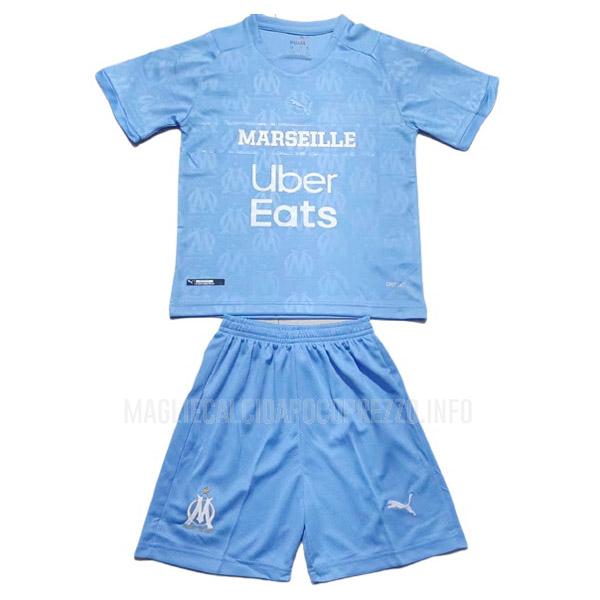 maglietta marseille bambino third 2021-22