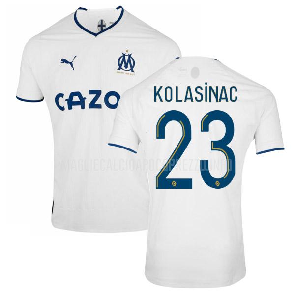maglietta marseille kolasinac home 2022-23
