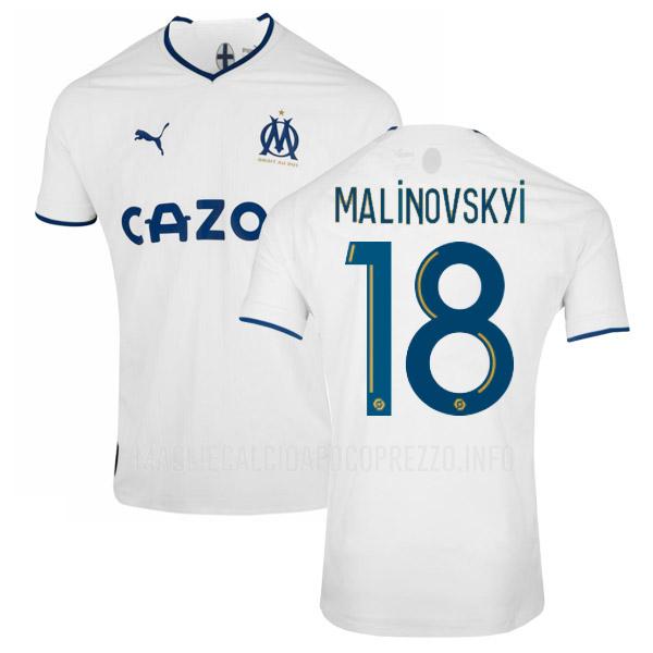 maglietta marseille malinovskyi home 2022-23