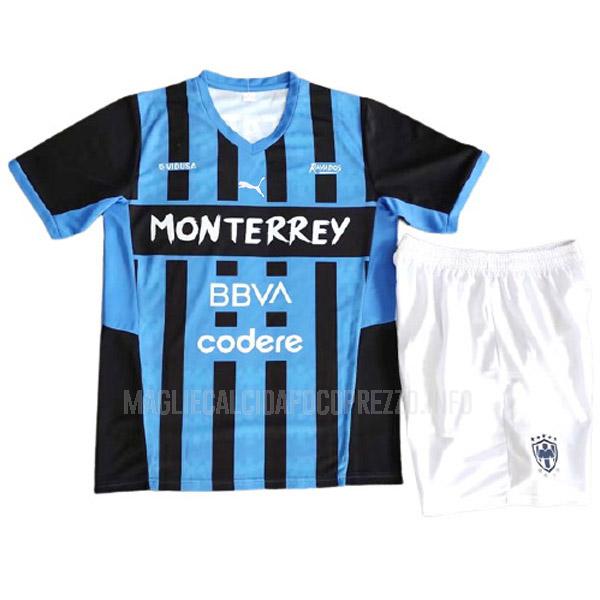 maglietta monterrey bambino third 2021-22