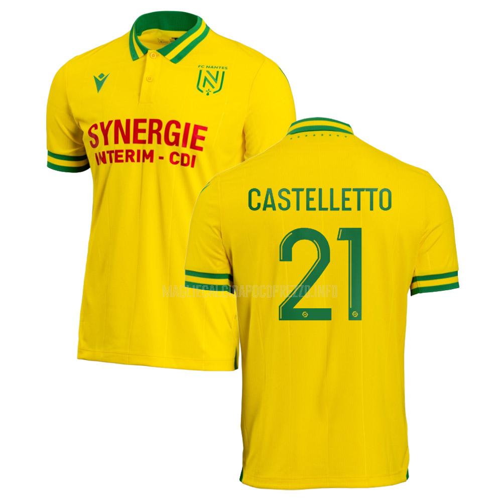 maglietta nantes castelletto home 2023-24