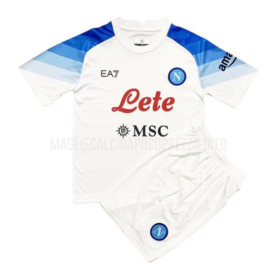 maglietta napoli bambino away 2022-23