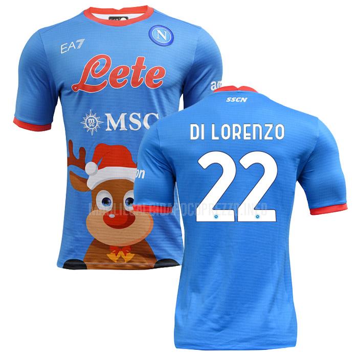 maglietta napoli di lorenzo christmas 2022