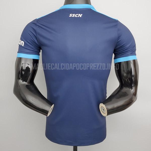maglietta napoli giocatore edizione maradona blu 2021-22 