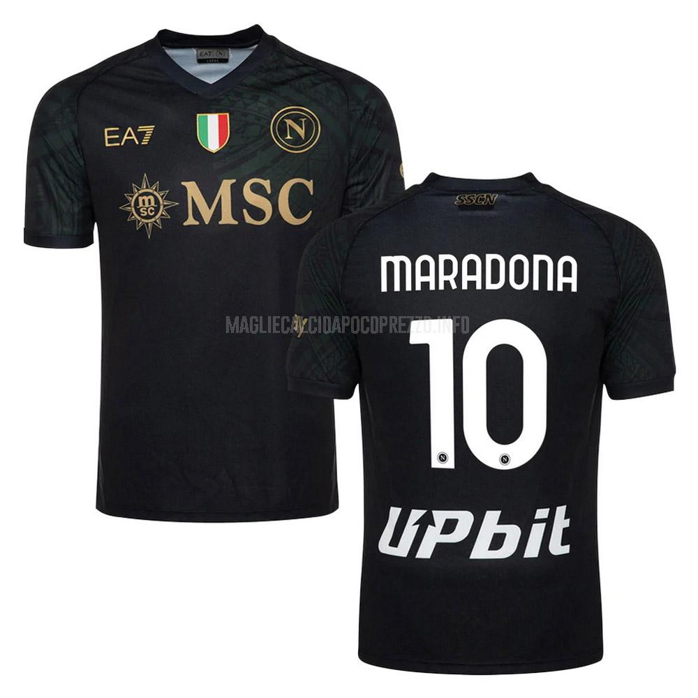 maglietta napoli maradona third 2023-24
