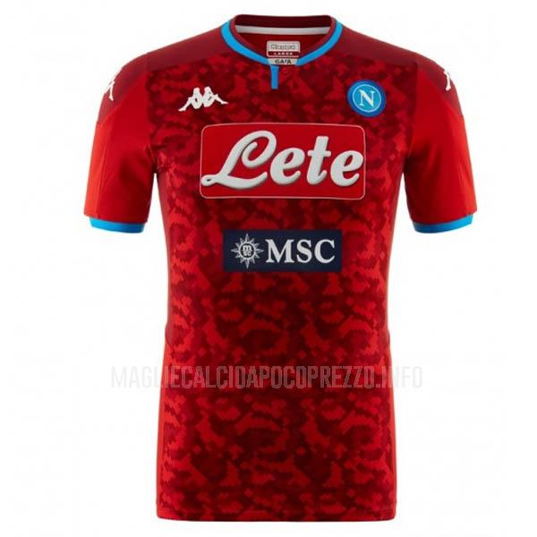 maglietta napoli portiere rosso 2019-2020