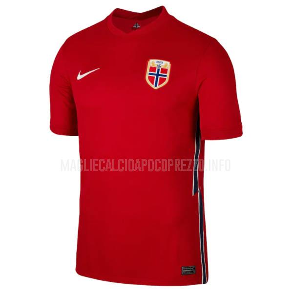 maglietta norvegia home 2020-21