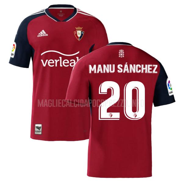 maglietta osasuna manu sánchez home 2022-23