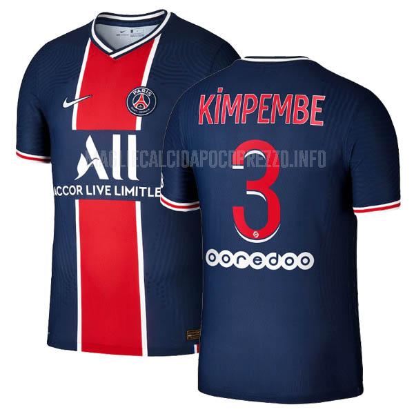 maglietta paris saint-germain kimpembe home 2020-21