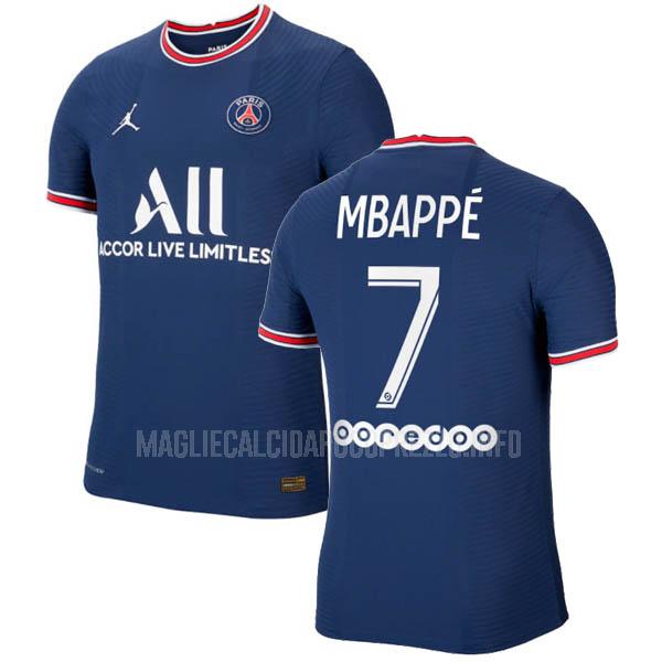 maglietta paris saint-germain mbappé home 2021-22
