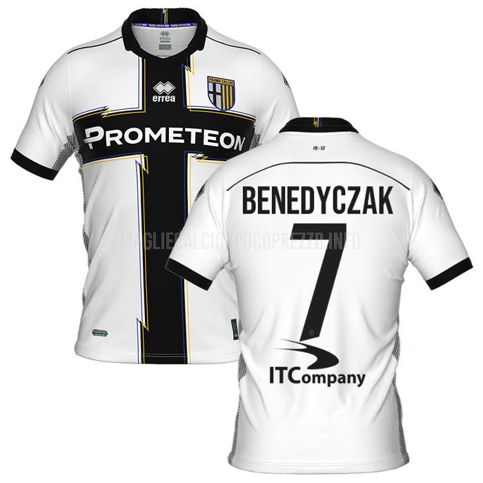 maglietta parma calcio benedyczak home 2022-23