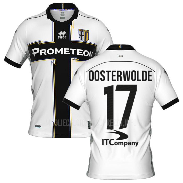 maglietta parma calcio oosterwolde home 2022-23