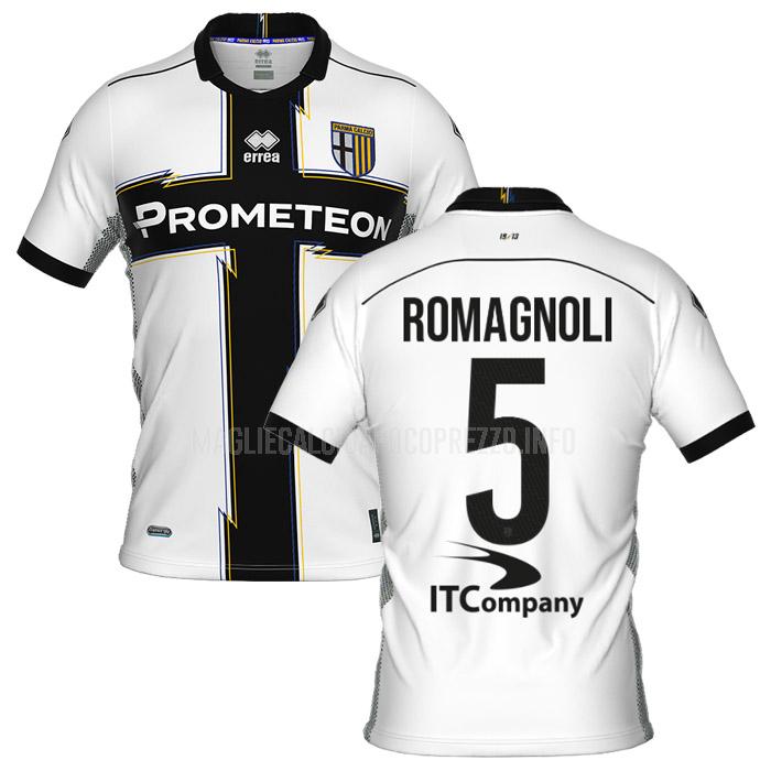 maglietta parma calcio romagnoli home 2022-23