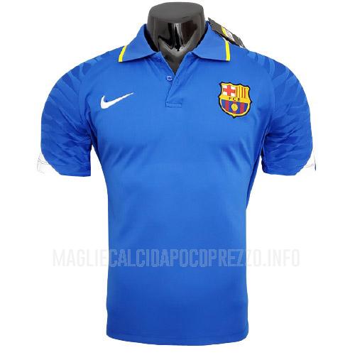 maglietta polo barcelona blu 2021-22