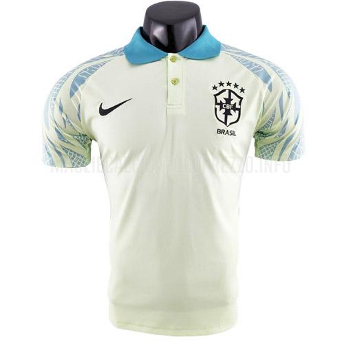maglietta polo brasile verde chiaro bx1 2022