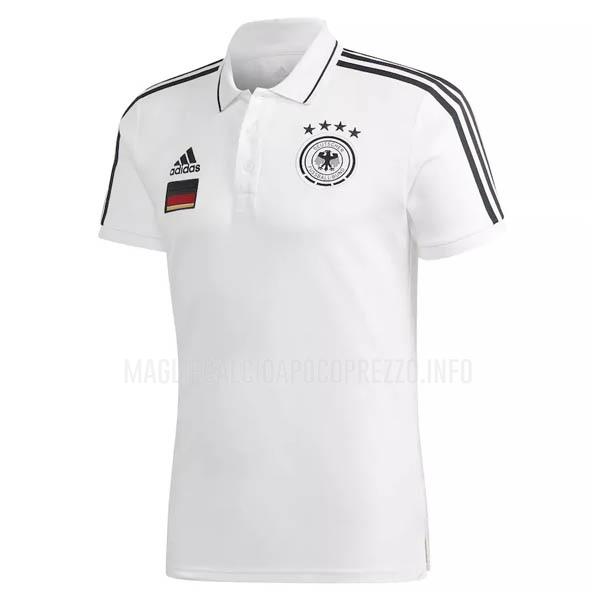 maglietta polo germania bianco 2021