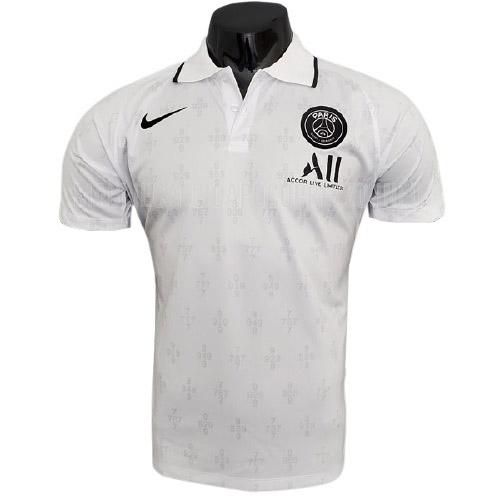 maglietta polo paris saint-germain i bianco 2021-22