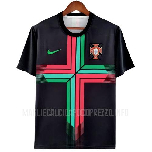 maglietta portogallo concetto nero 2022