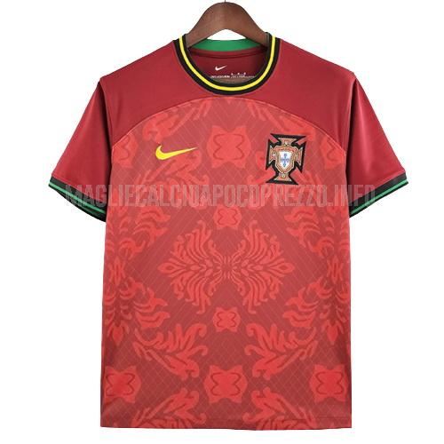 maglietta portogallo edizione speciale rosso 2022