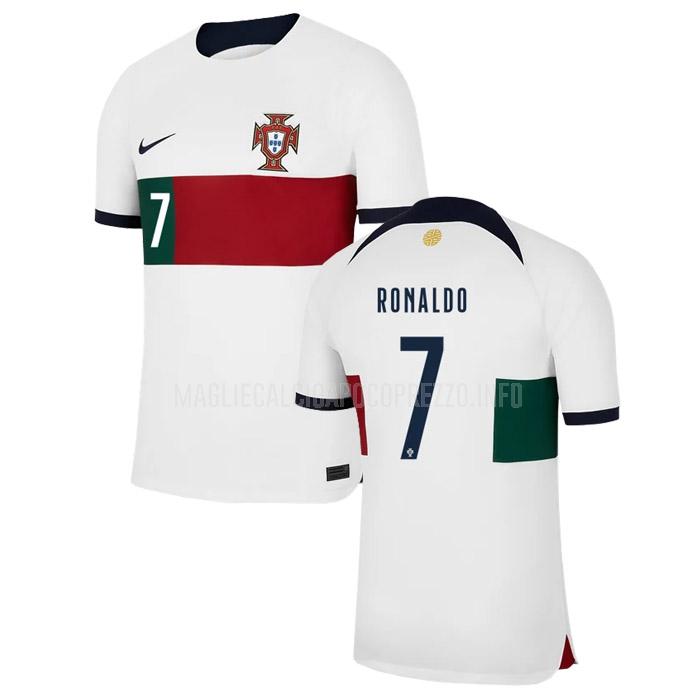 maglietta portogallo ronaldo coppa del mondo away 2022