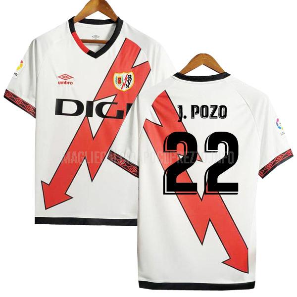 maglietta rayo vallecano j. pozo home 2022-23