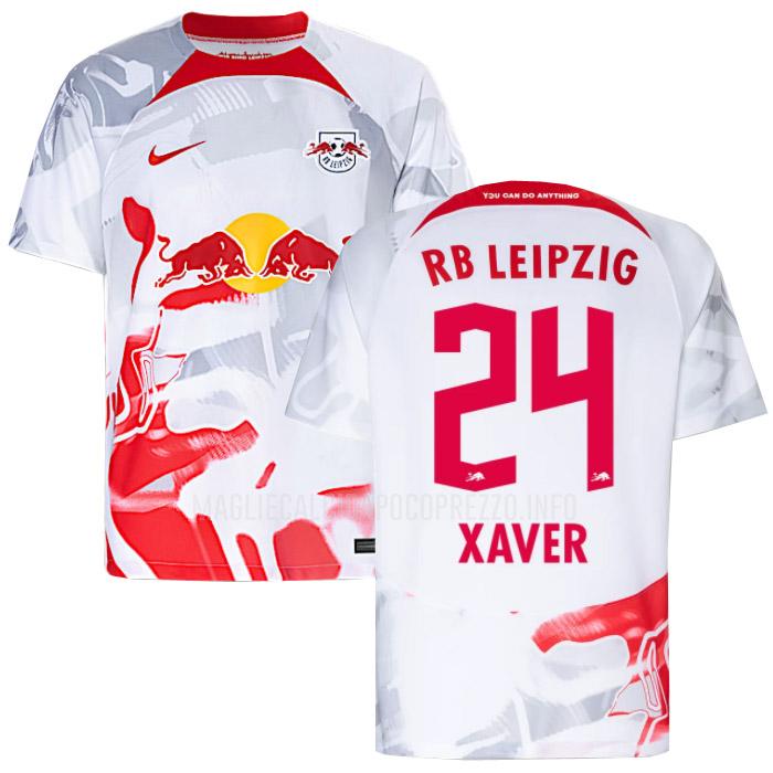maglietta rb leipzig xaver home 2022-23
