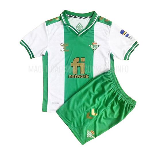 maglietta real betis bambino europa league 2022-23