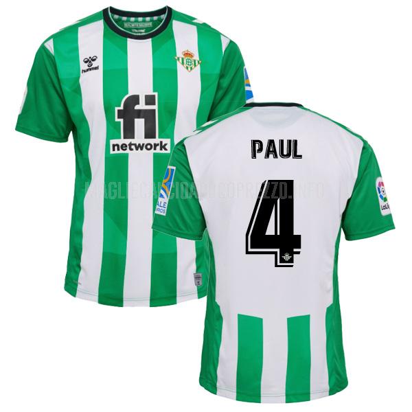 maglietta real betis paul home 2022-23