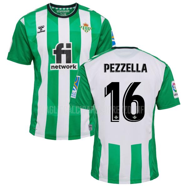 maglietta real betis pezzella home 2022-23