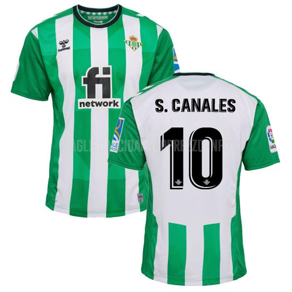 maglietta real betis s. canales home 2022-23